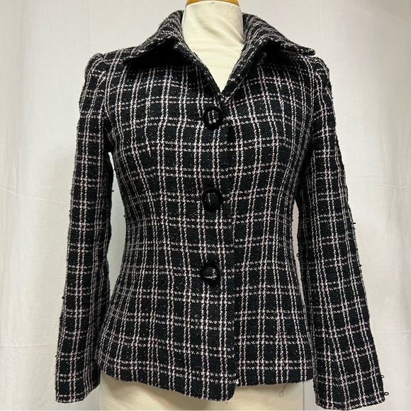 Vintage Black and White Blazer - Picture 8 of 13